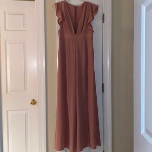 Women’s blush jumpsuit